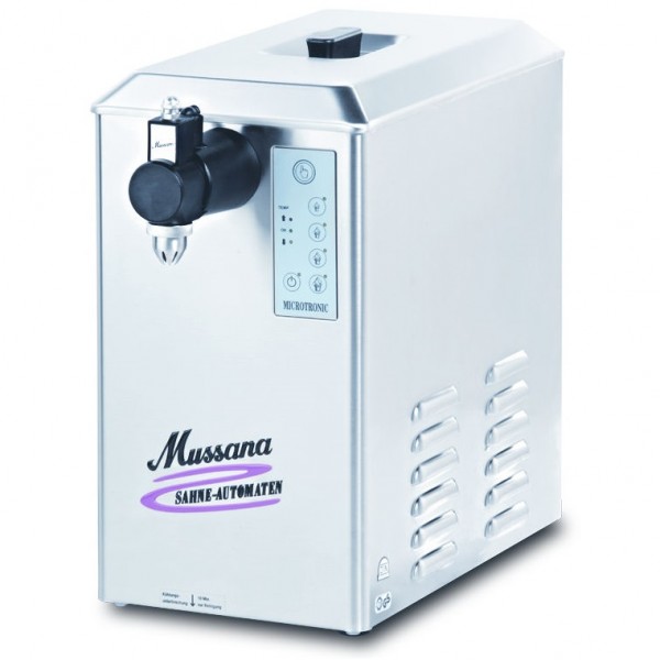 Mussana Sahnemaschine 6 Liter Lady + 12x 1L Microclean