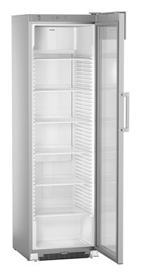 Liebherr FKDv 4513 Display Kühlgerät mit Glastür dynamischer Kühlung grau
