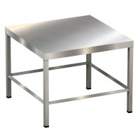 Fleischkistenhocker 500x500x500 Edelstahlhocker Maschinentisch Fleischkistenhocker 500x500x500 Edelstahlhocker Maschinentisch