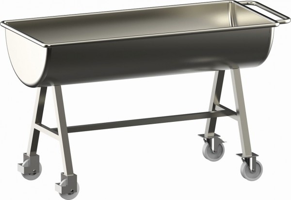 200 Liter Mengmulde fahrbar Ablassschraube