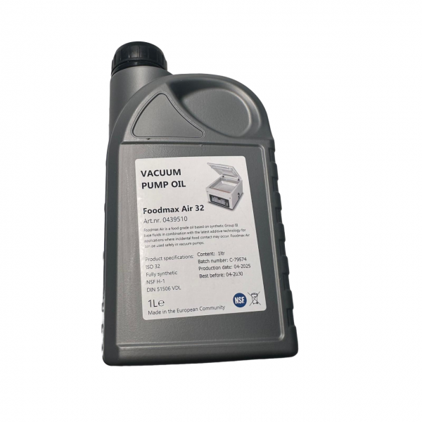 1 Liter Henkelman V32 Öl für Vakuumpumpe auch Cookmax/Allpax Geräte von Henkelman