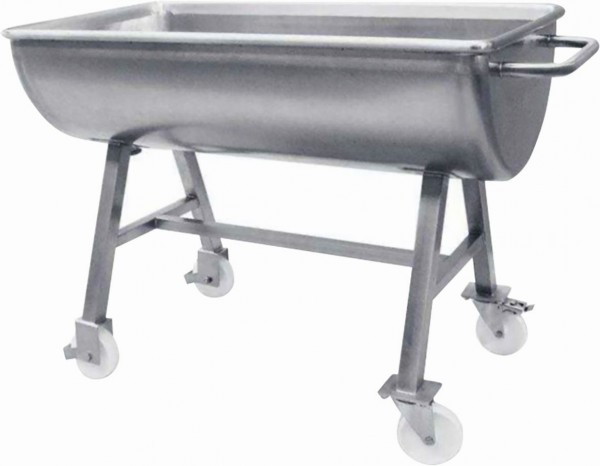 150 Liter Mengmulde fahrbar Ablassschraube